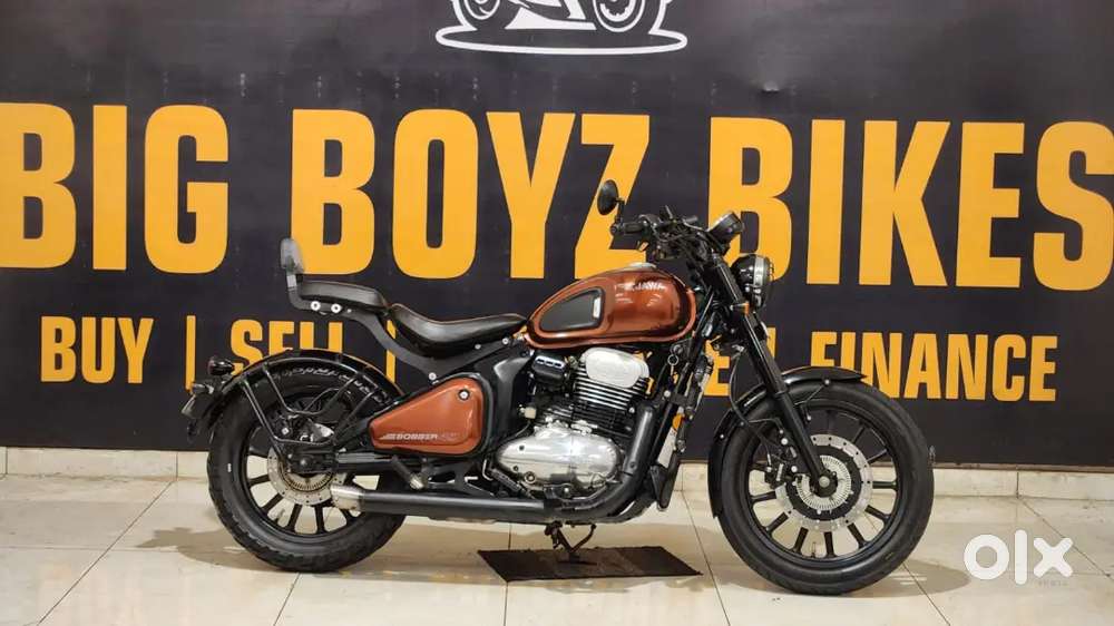 Chandigarh number Jawa bobber