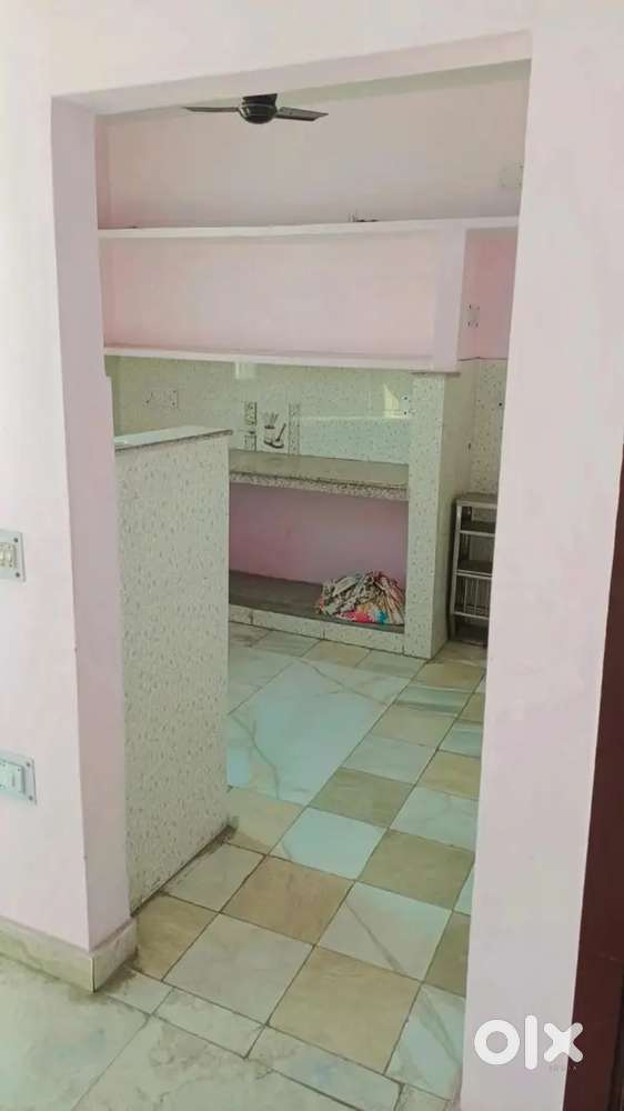 2BHK floor for family including bathroom and kitchen