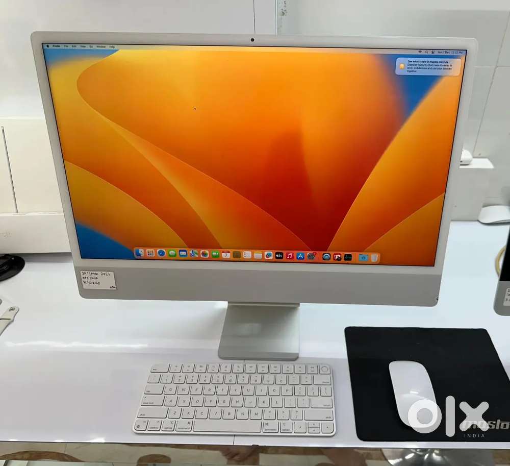 24 Imac M1 512Gb In Excellent Condition With keyboard and mouse
