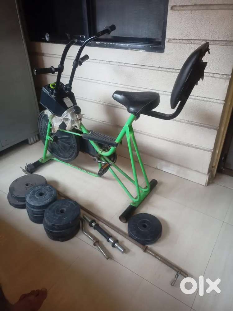 Gym equipment and cardio cycle