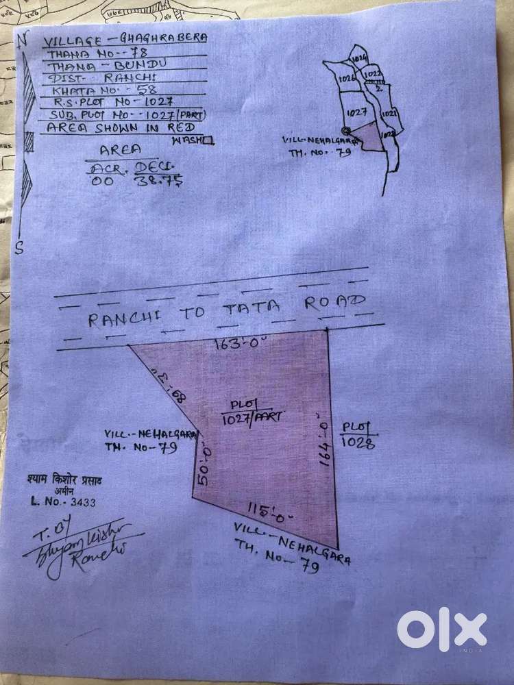 Genral plot and st plot sale in Ranchi