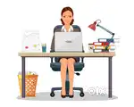 Female office Staff @ Courier Company ( Freshers Only Apply )