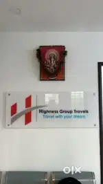 Need a pakage female office staff  to travel Company