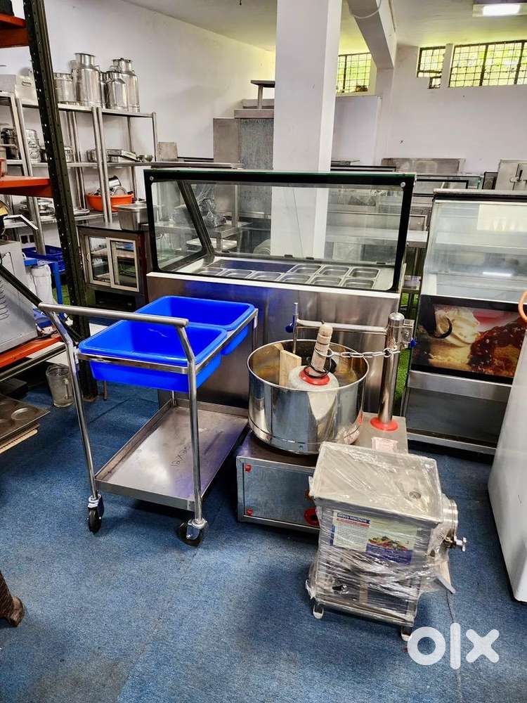 Storage rack grinder gravy machine curry counter display coubters