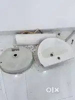 3 Parryware Wash Basins with Pipe covers.