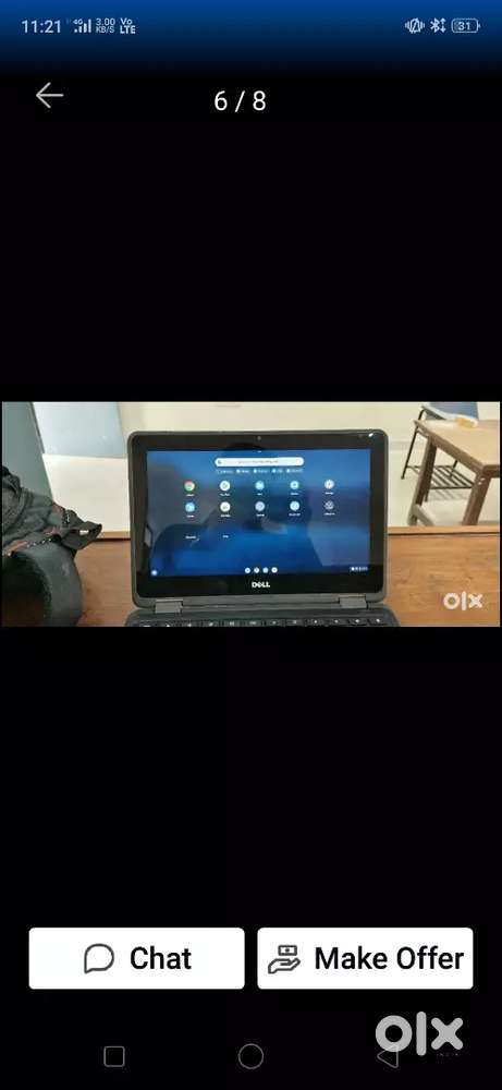 Dell chromebook Good condition 360 fold with touch screen