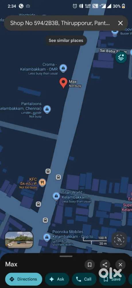 House keeping male supervisor Taramani