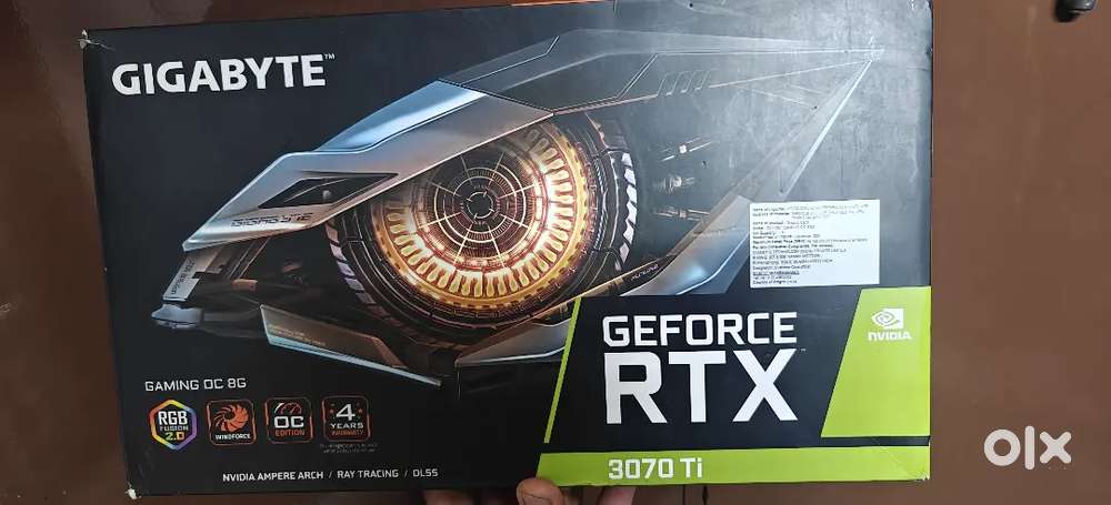 Gigabyte rtx 3070 ti graphics card