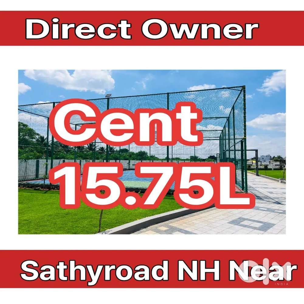 Plots For Sales At Sathyroad Nh Near 15.75L