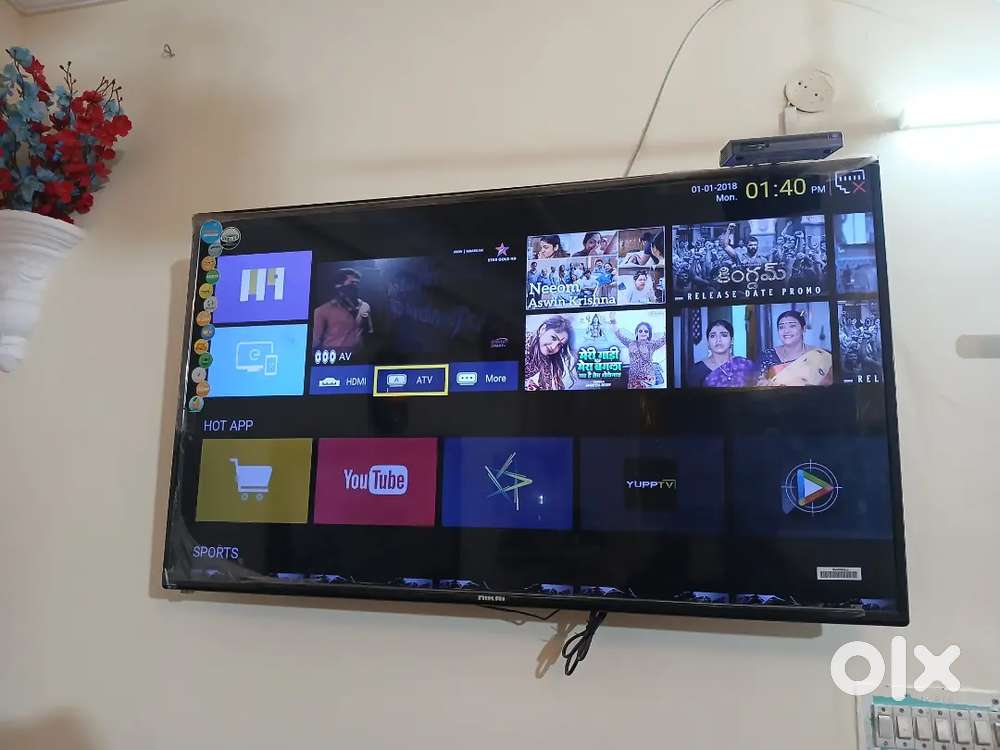 Nikai TV with Remote.