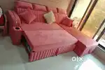 New brand l sofa cum bed