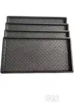 Premium Microgreen trays,10 with hole trays and 10 without hole trays.