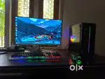 Gaming Computer 16GB 12th Gen Frontech 27Inch Curve Display