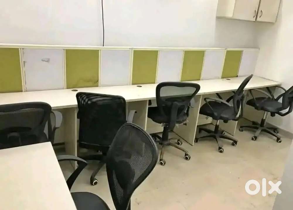 1 Director Cabin 6 workstation fully furnished office space for Rent