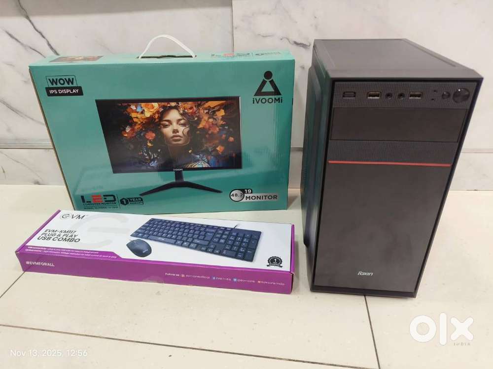 NEW ASSEMBLED ONE YEAR WARRANTY DESKTOP FULL SET INTEL CORE I3 3RD GEN