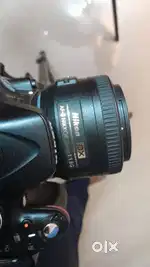 Nikon D5200 and lens