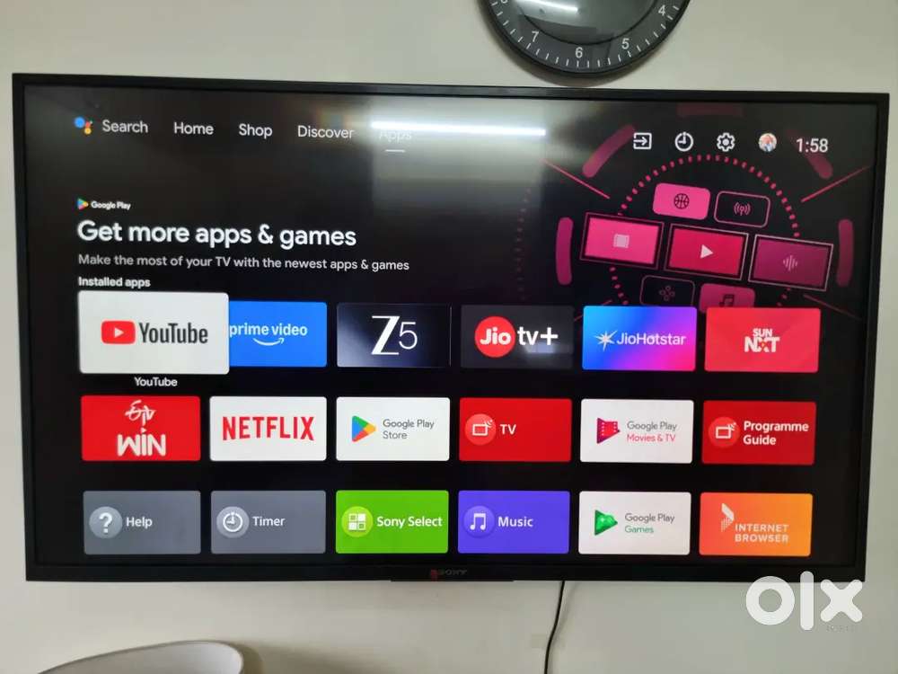Sony 43 4k uhd Android tv