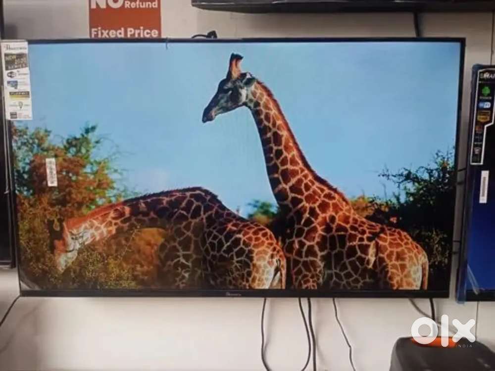 32 4k Google voice control led TV 1 year full warranty