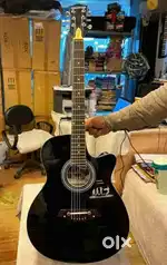 Challenger black glossy guitar