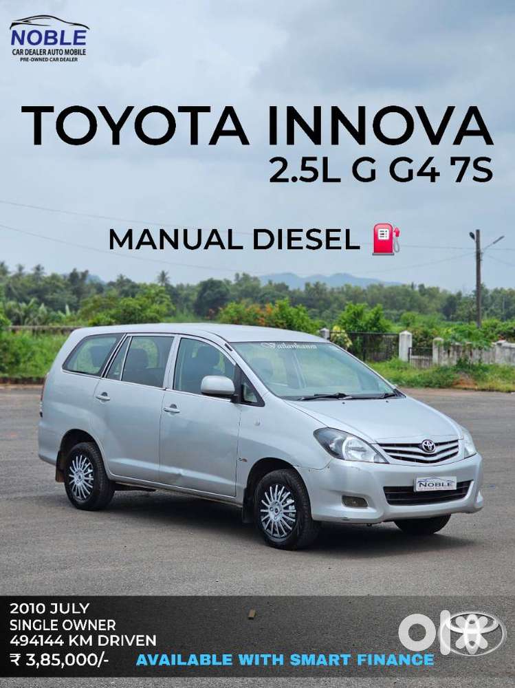 Toyota Innova 2.5 G (Diesel) 7 Seater, 2010, Diesel