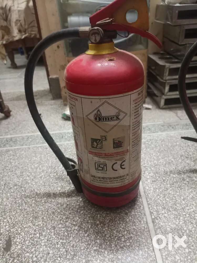 Fire extinguisher working condition