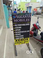 Mobile Shop Door and Tables for Sales