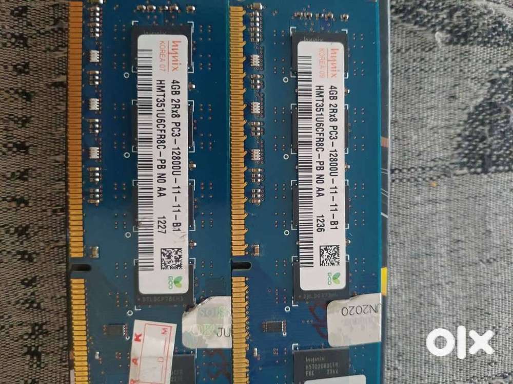 8gb DDR3 RAM Desktop, I3 3rd gen processor desktop