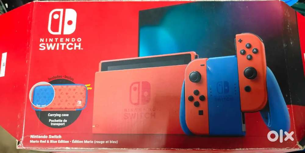 Nintendo switch V2 MARIO RED edition