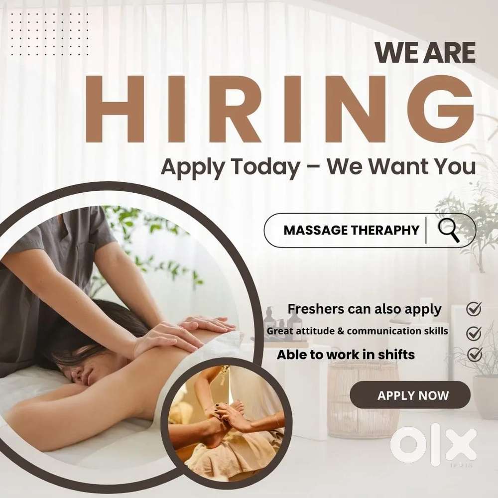 Need female candidate for Therapist job