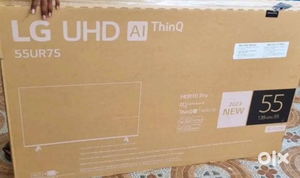 LG (55 inches) UR75 Series Ai ThinQ 4K Ultra HD Smart LED TV