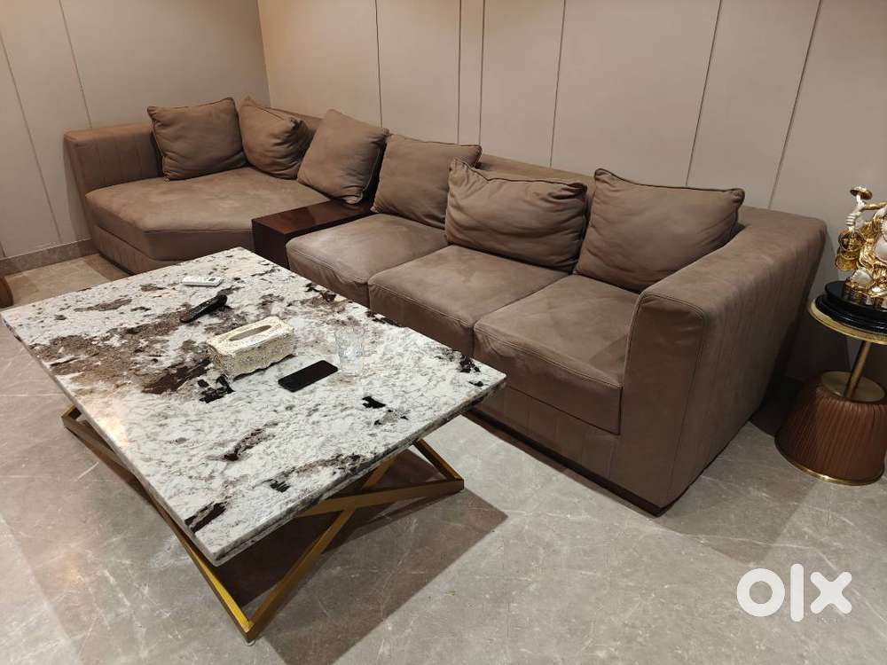 5 Seater Sofa Set with Centre Table