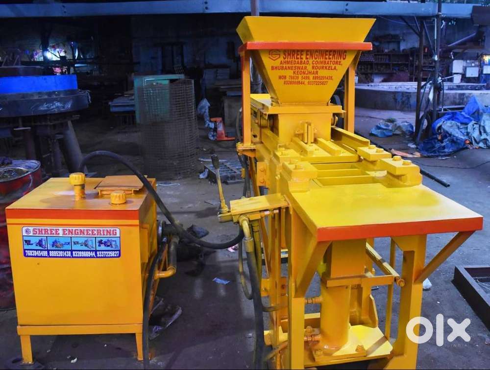 3- Cavity Fly Ash Bricks Machine