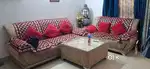 Sofa 5 seater with center table