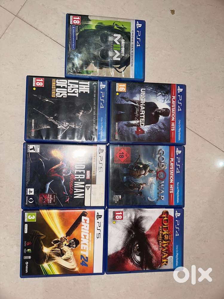 PS5 and PS4 games