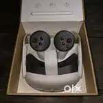 Meta Quest 3 128GB VR Virtual Reality White Headset Used