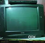 Tv with 2 remot and with settop box with chatri