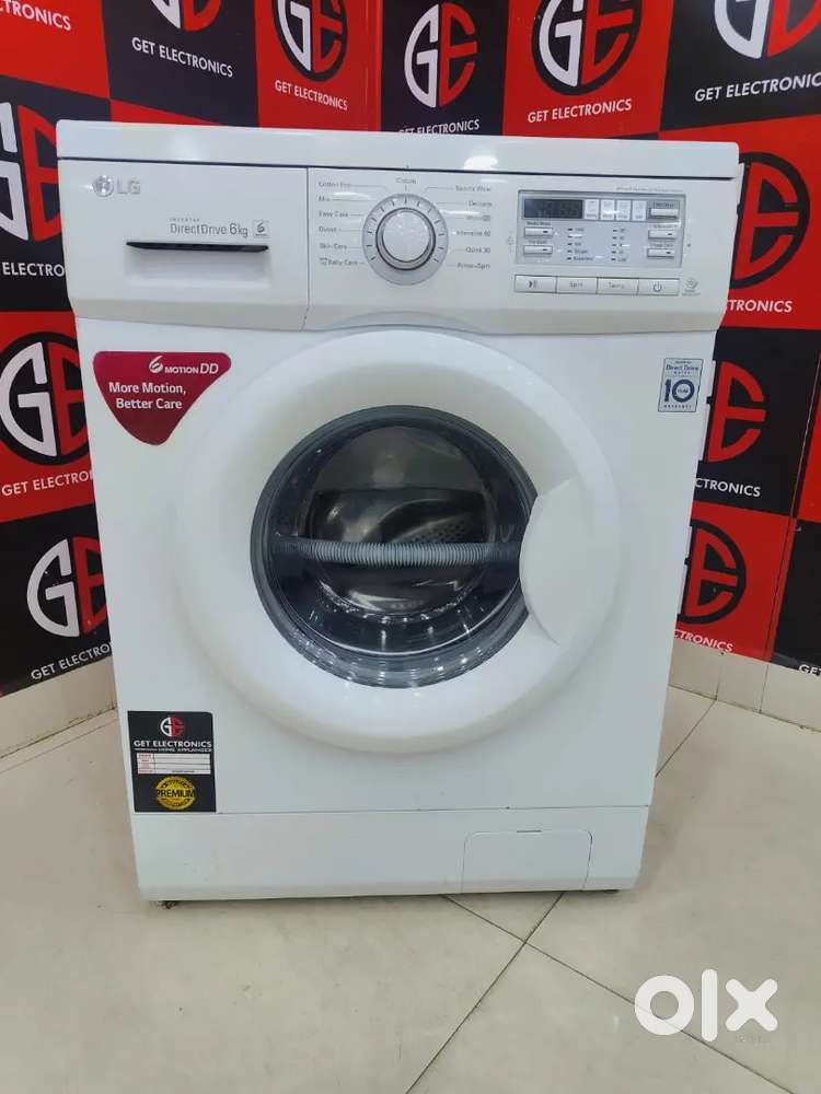 LG front load 6kg 1200RPM steam wash free delivery