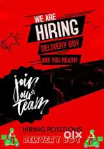 Zomato food delivery job full/part time earn upto 40k per month