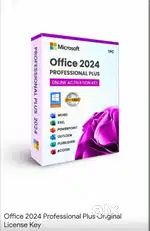Ms Office available Full for Windows and Mac.