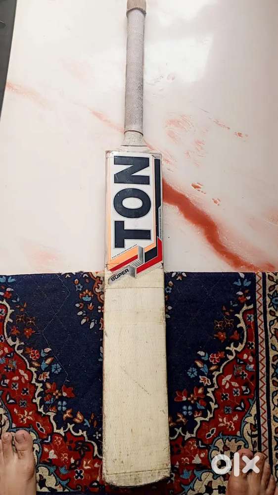 SS Ton Cricket Bat(Leather)