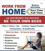 Work from home (only for girls and housewives)