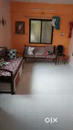 Semi furnished flat on rent