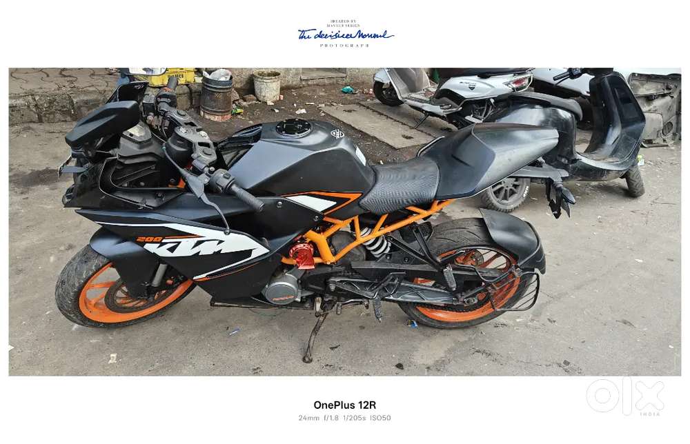 Complete bike no accident