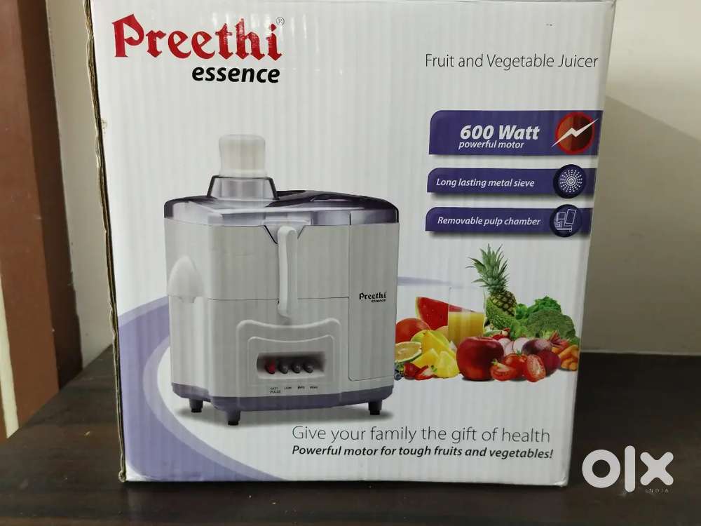Preethi essence fruit and vegetable juicer