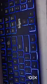Keyboard with light