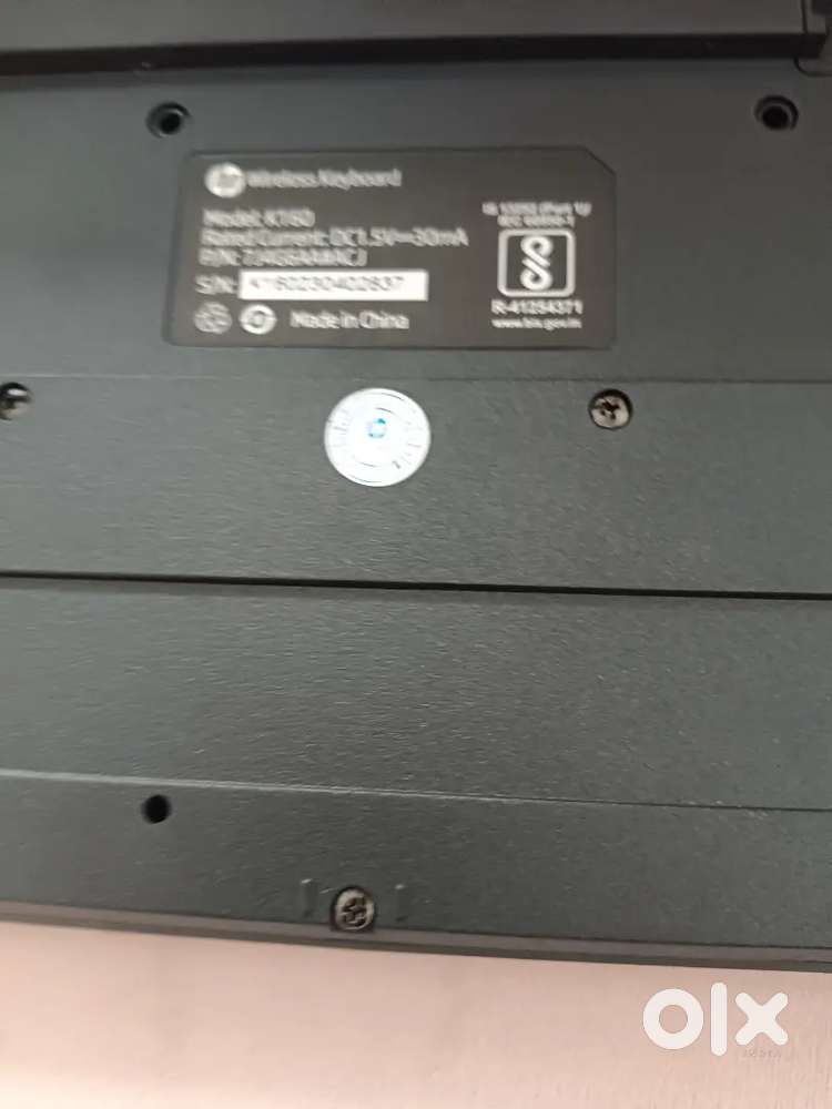 Hp wireless keyboard K 160
