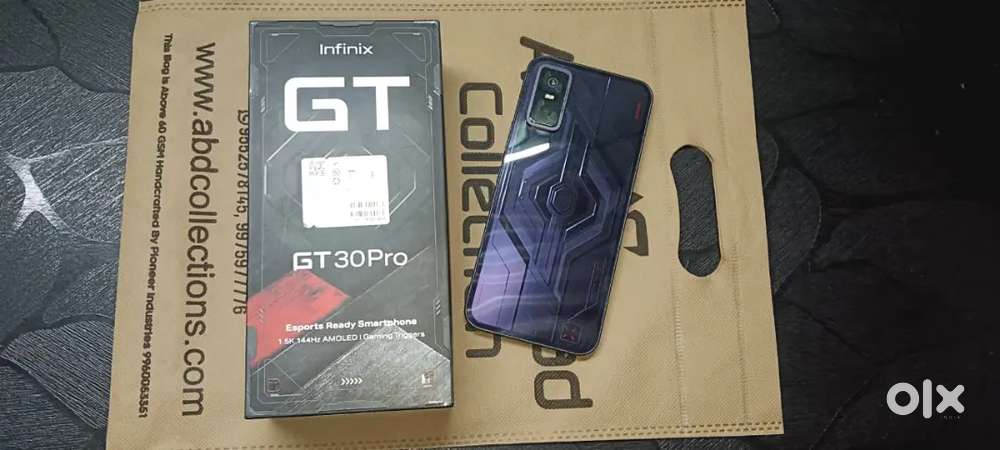 Infinix gt 30 pro 8Day,s old (8+256) 5500 mah battery