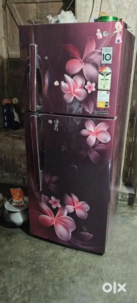 Double door LG fridge 2 years old all ok