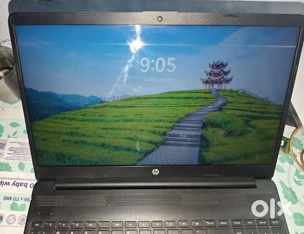 Hp laptop processor.  Pentium gold 6 gan ram 8 GB  storege 1 TB  l