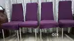Dining table,chairs,showcase